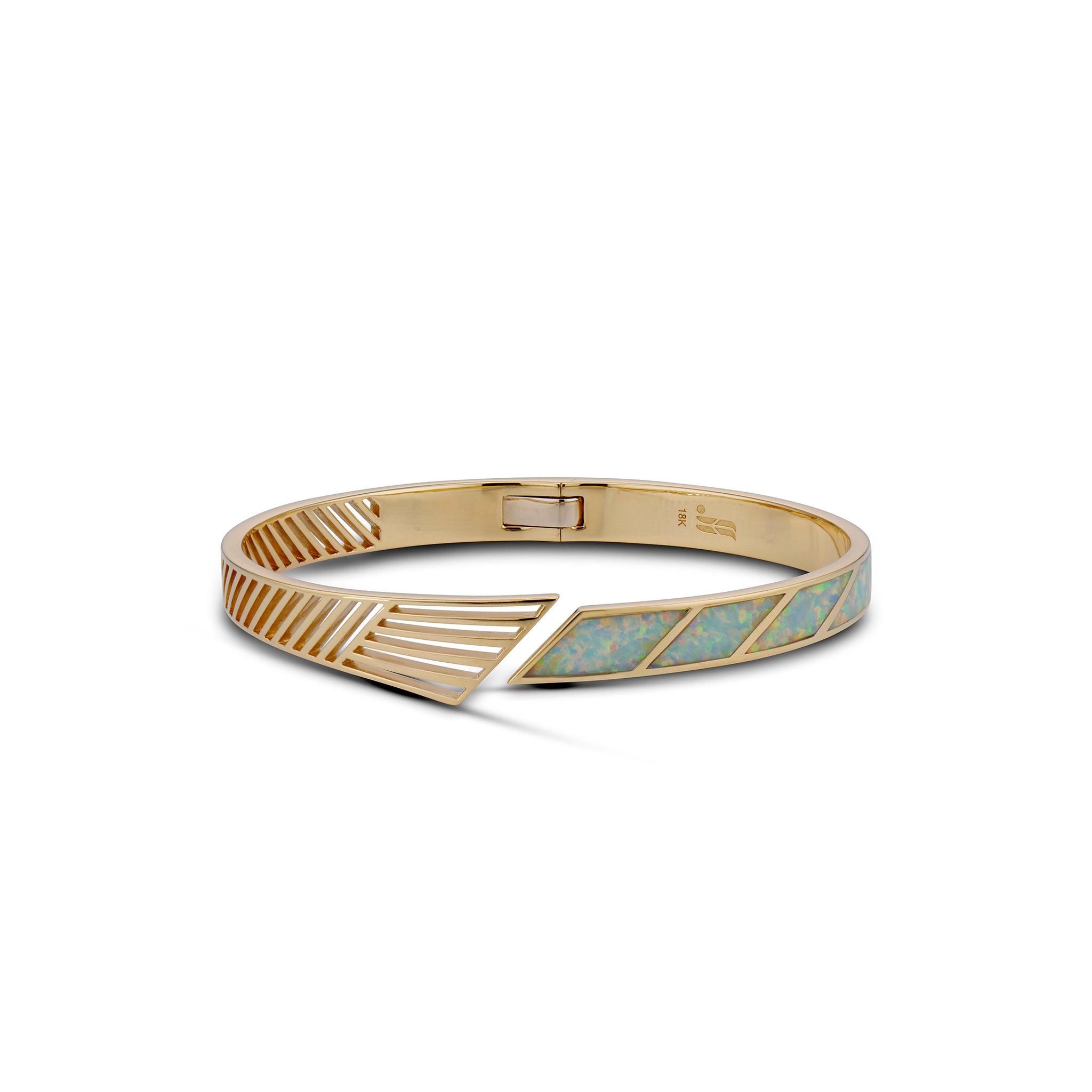 FENESTRA IN-LAY BANGLE