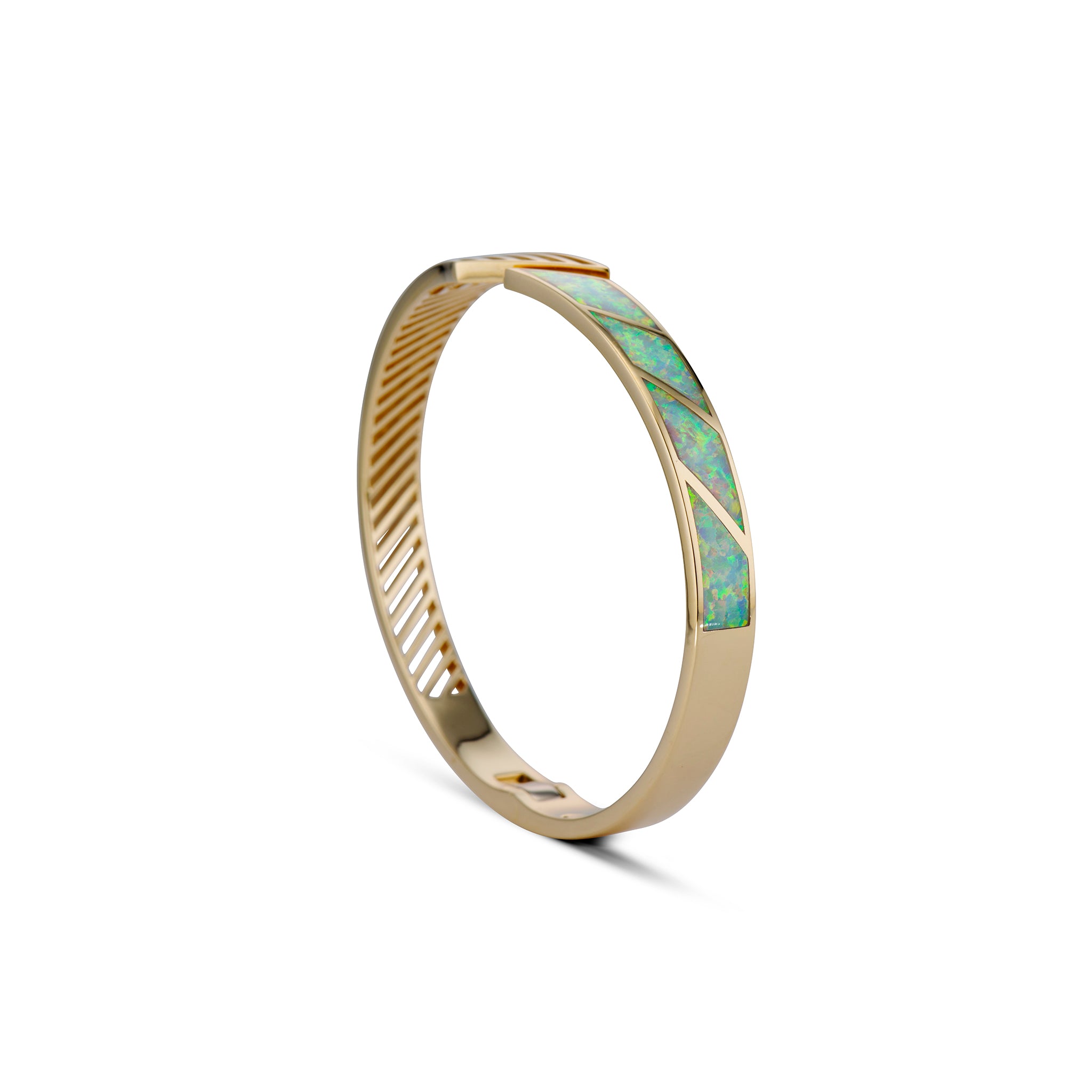 FENESTRA IN-LAY BANGLE