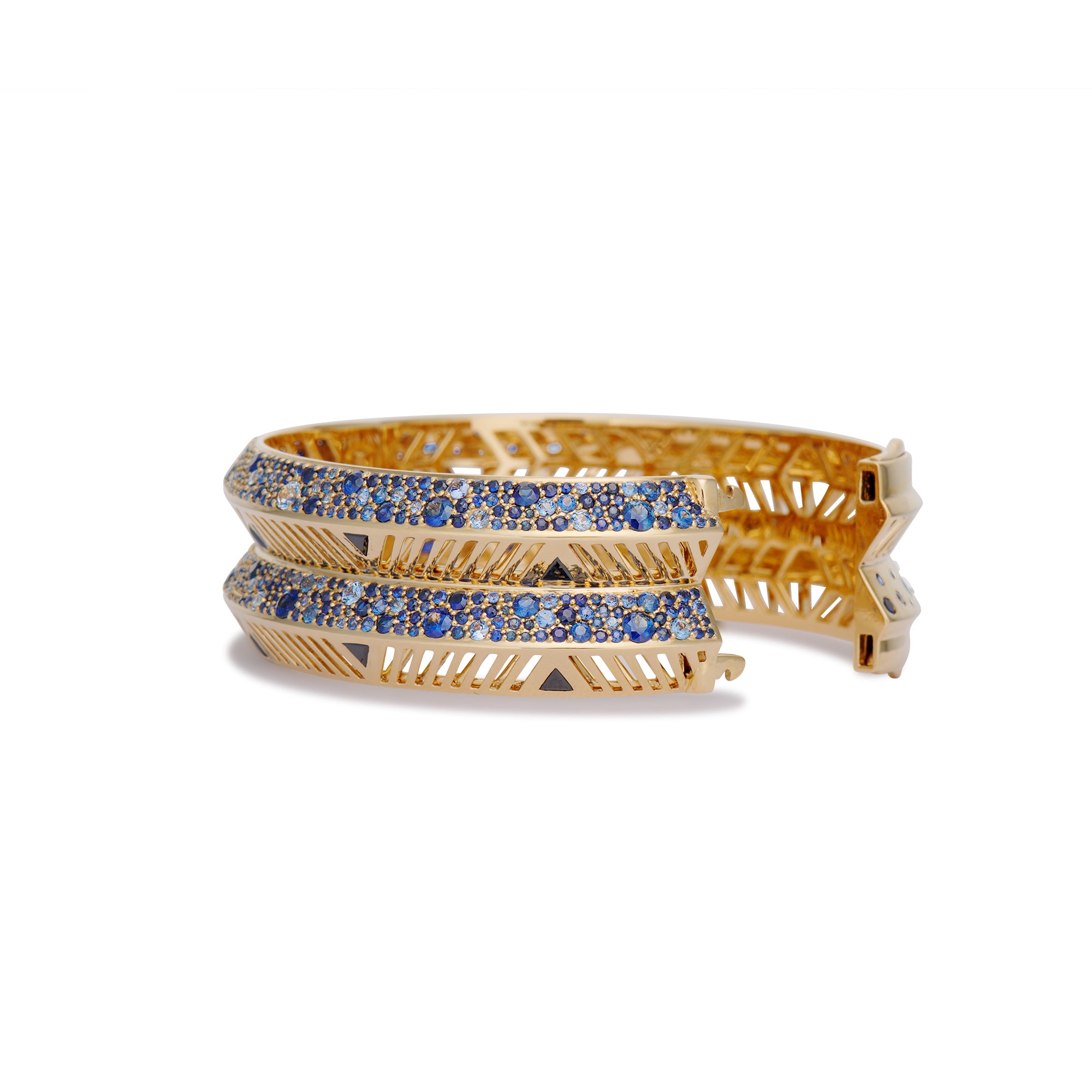 FENESTRA DOUBLE KNIFE EDGE BANGLE