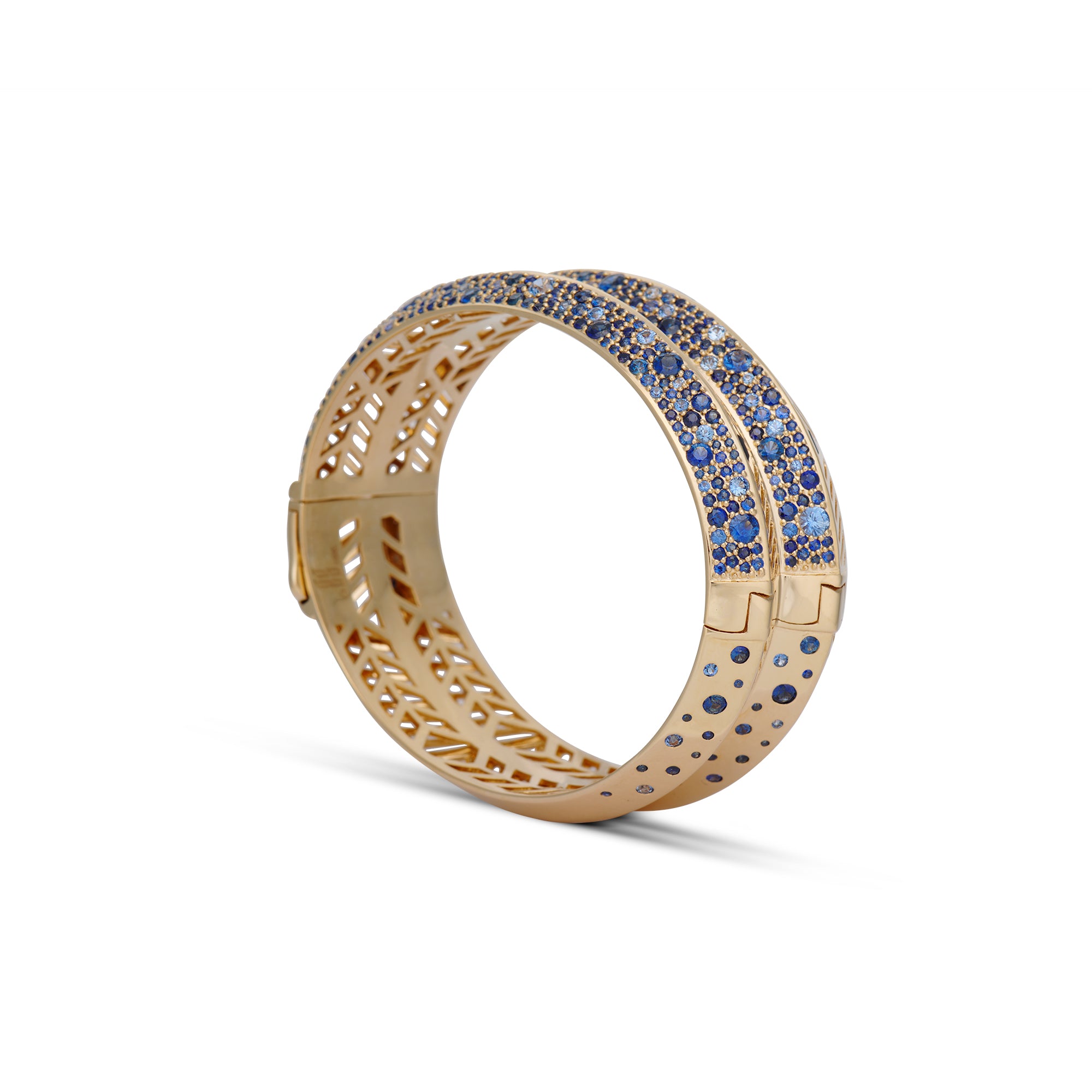 FENESTRA DOUBLE KNIFE EDGE BANGLE
