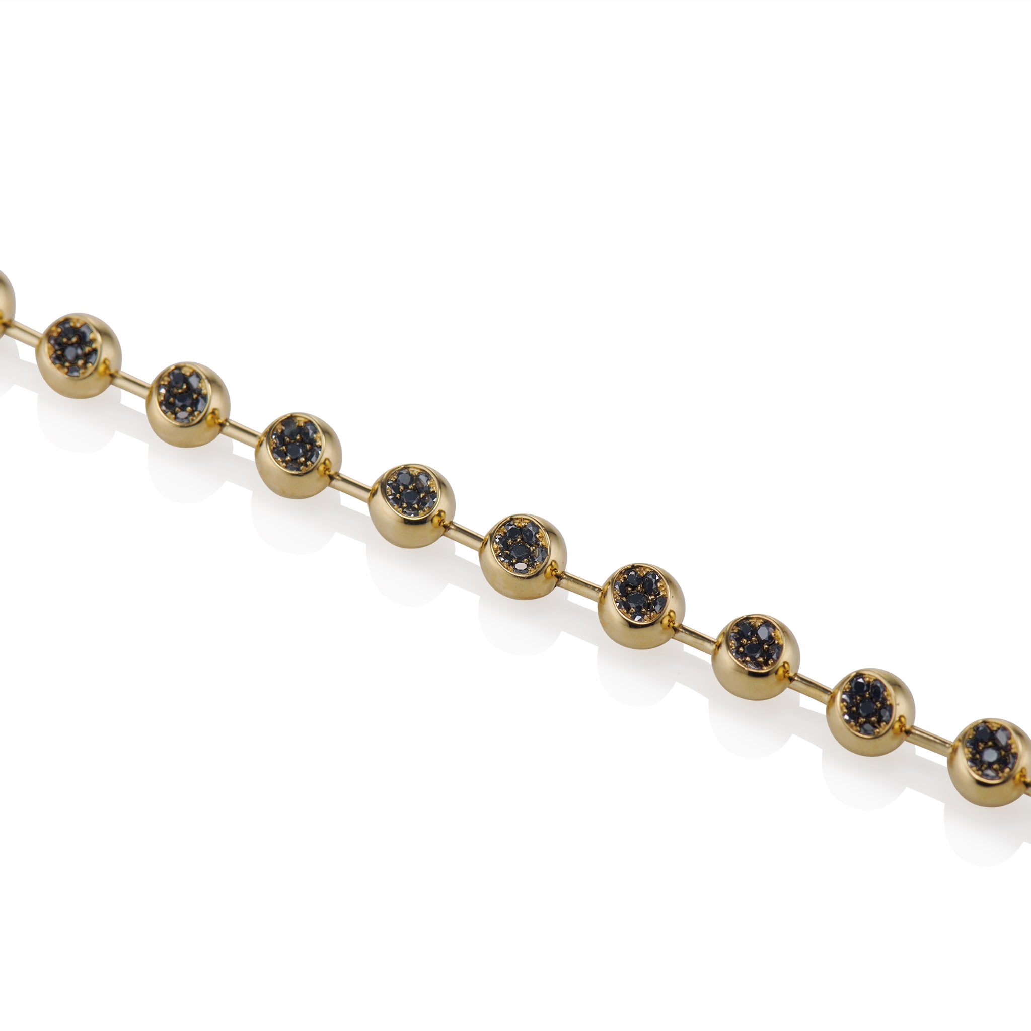 5mm BLK Solar Necklace