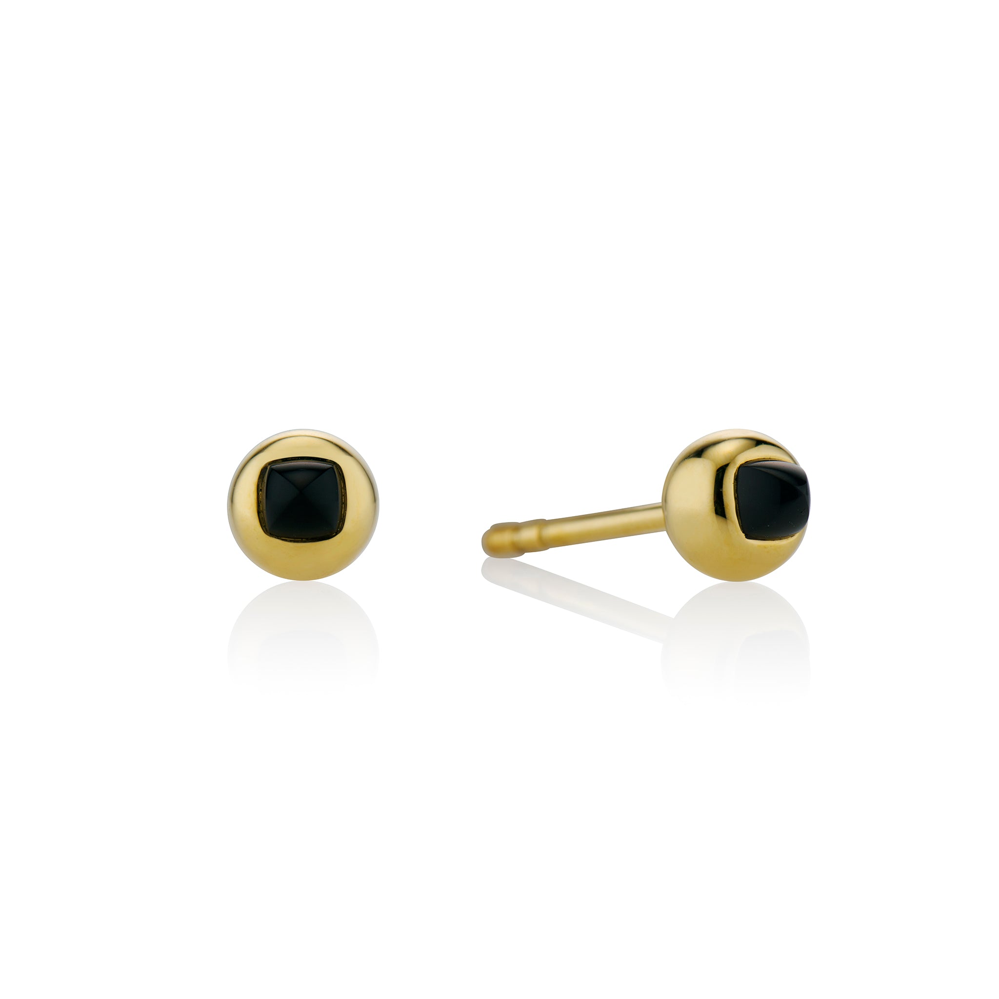 5mm Onyx Sugarloaf Studs