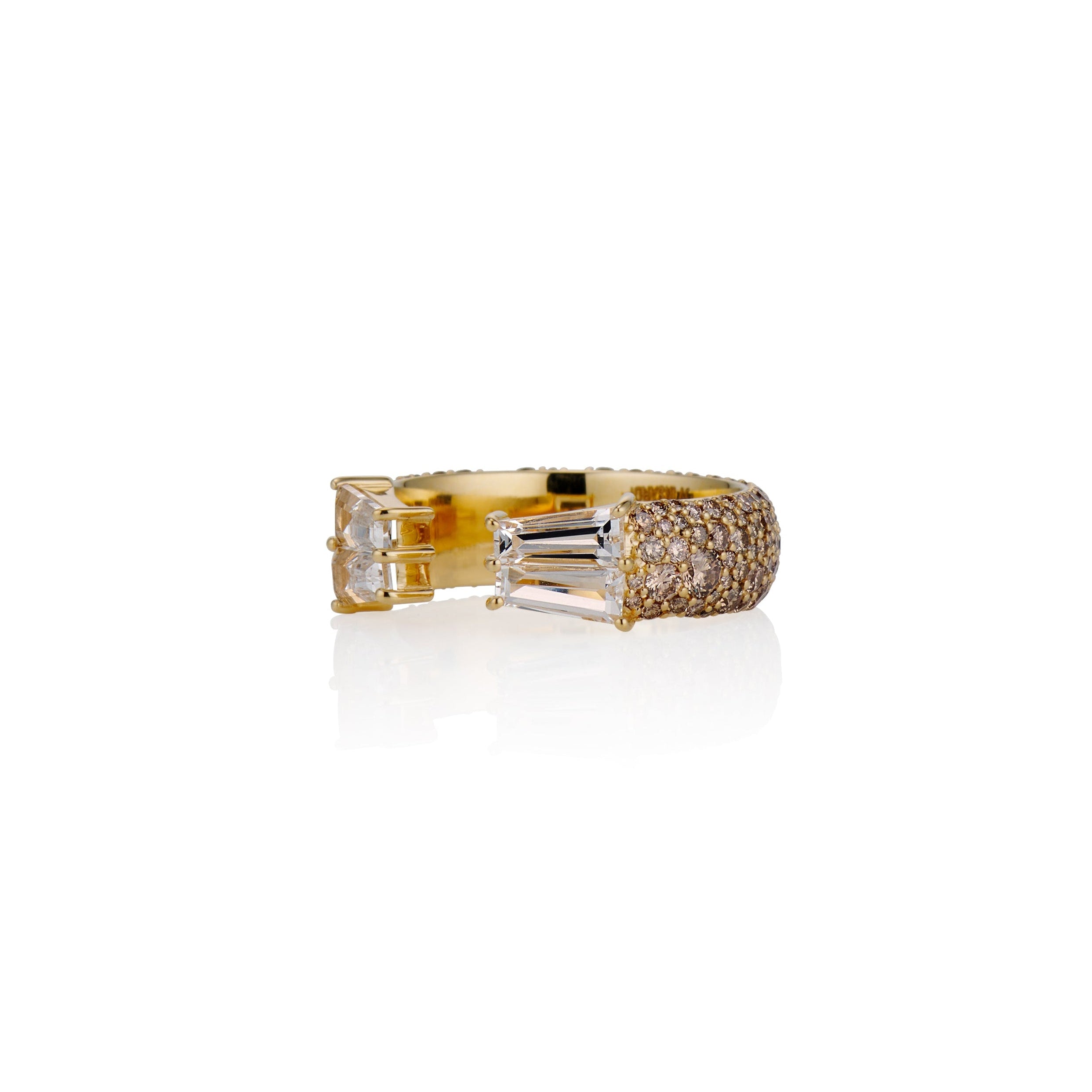 DOUBLE COMPASS RING
